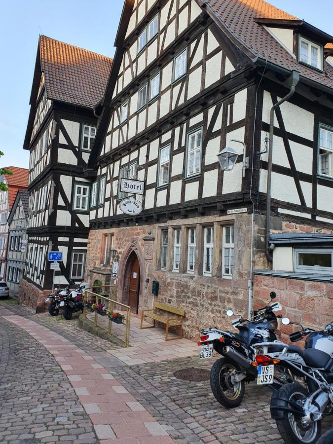 Hotel & Cafe Schachtenburg Schlitz Exterior foto