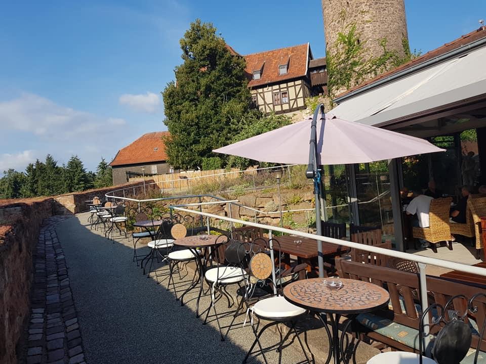 Hotel & Cafe Schachtenburg Schlitz Exterior foto